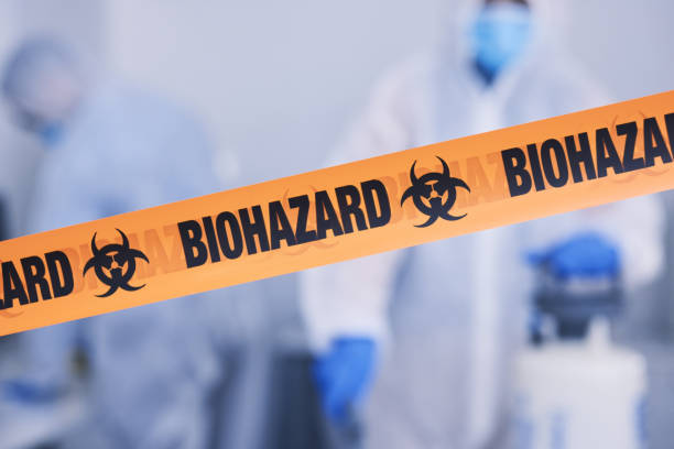 Professional Infectious Disease Decontamination technician working in Winters, TX